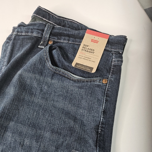 Men's Levi's® 559™ Stretch Relaxed Straight Fit Jeans size 40x32 - Picture 8 of 8